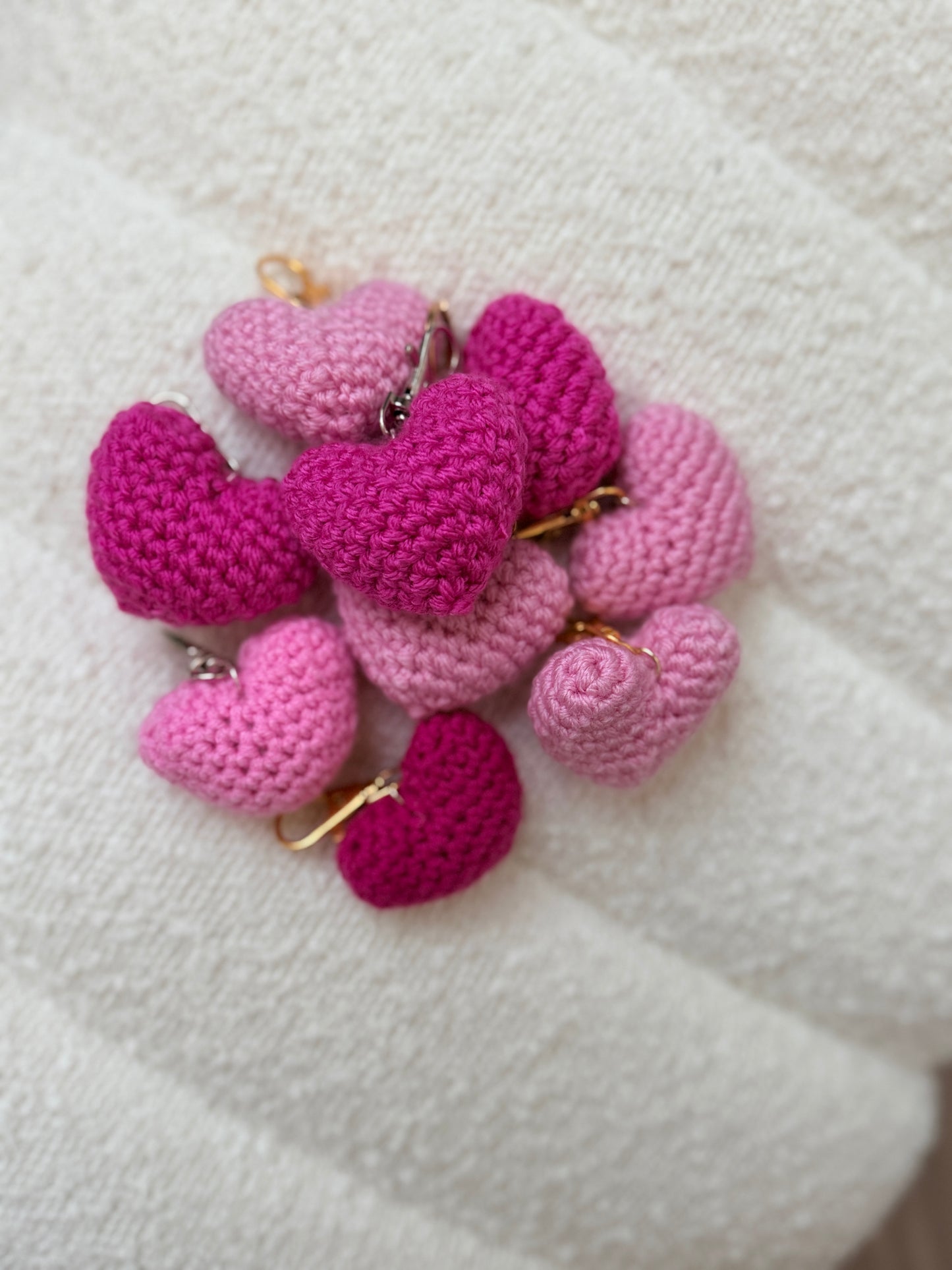 Heart Bag Charms