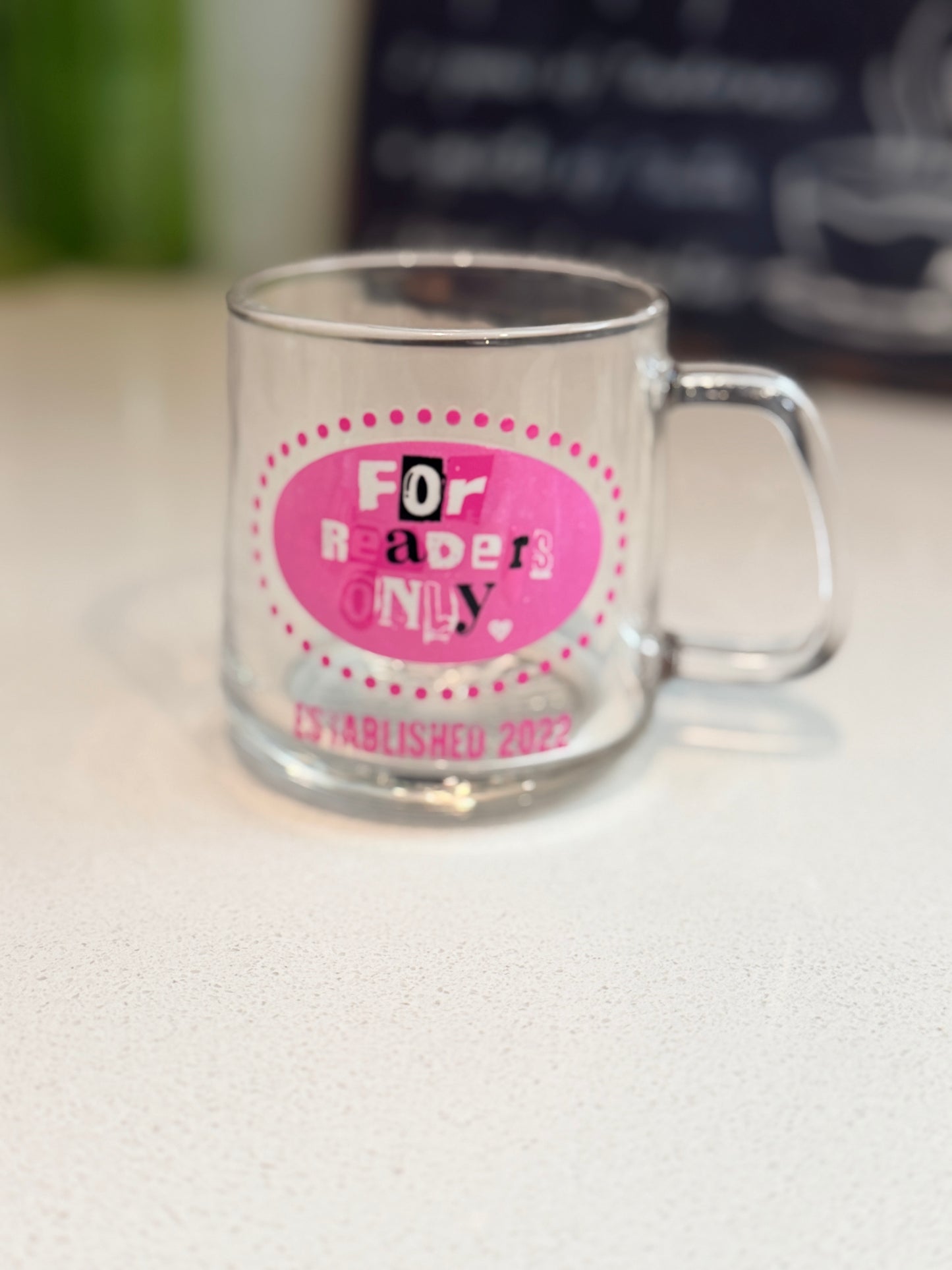 For Readers Only Glassware