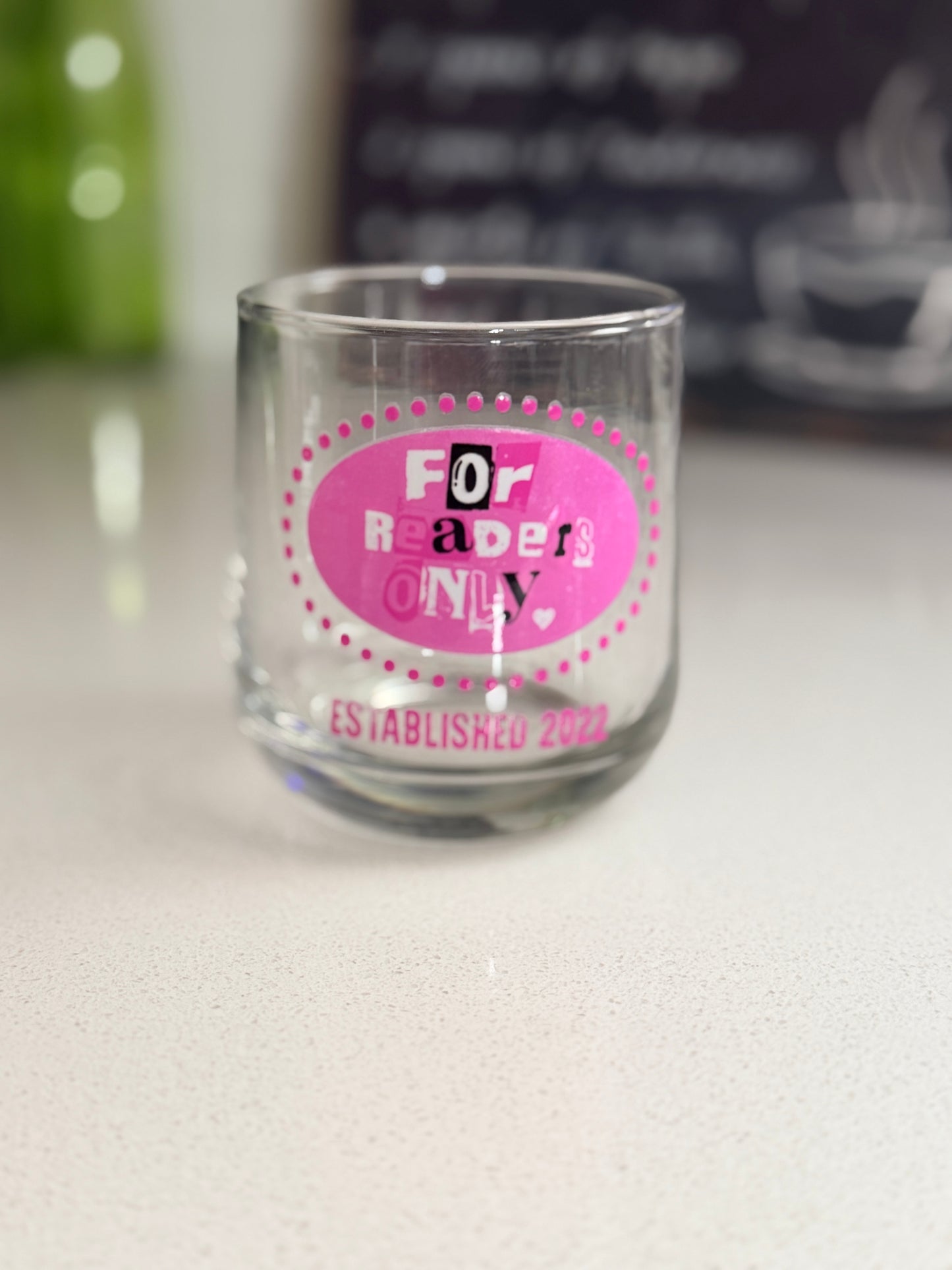 For Readers Only Glassware